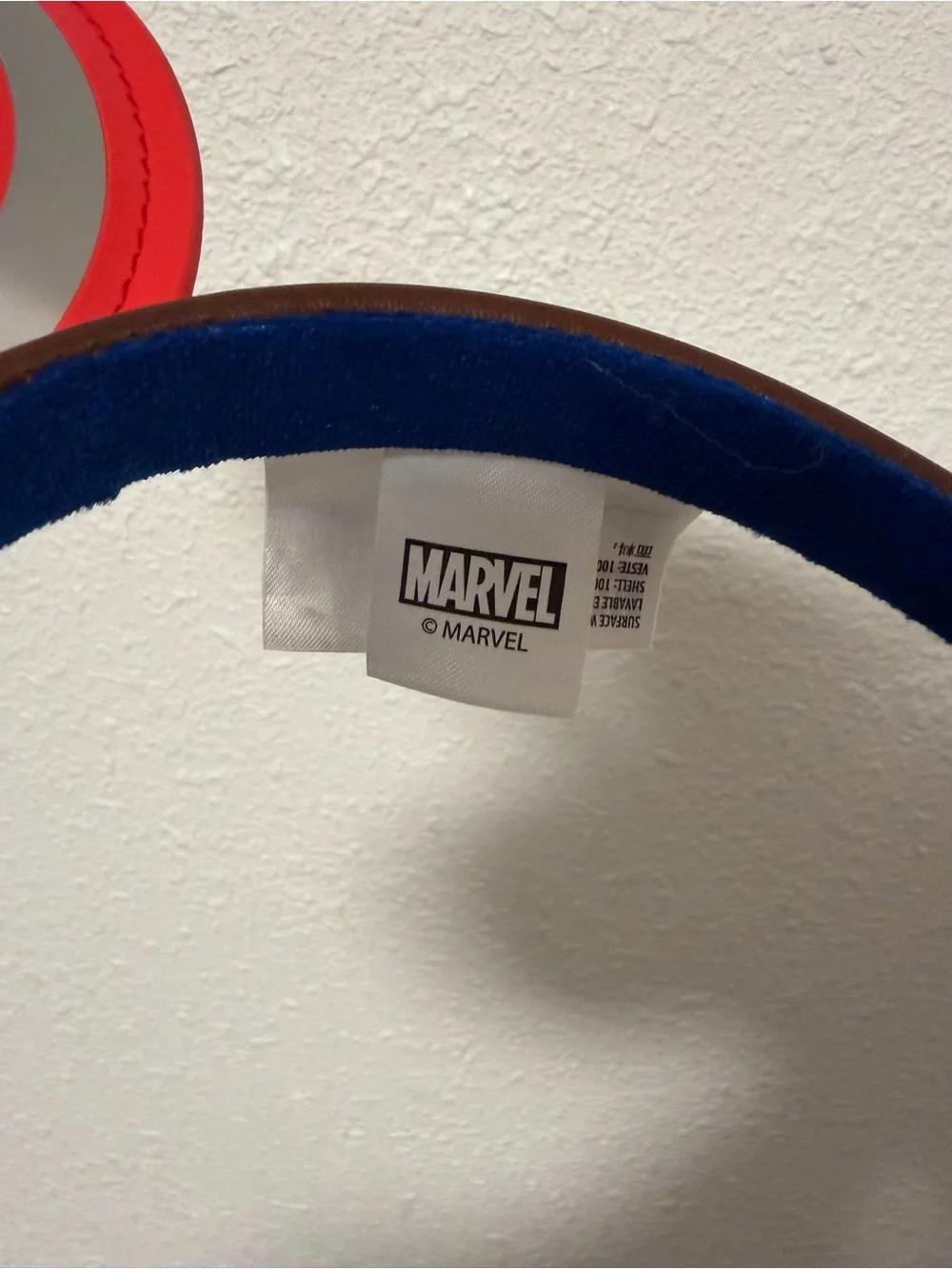 Disney Captain America Ears Headband Marvel Super Solider